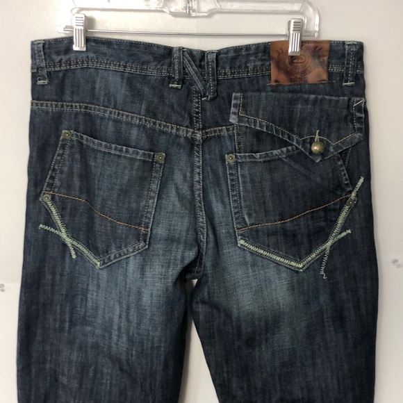 Ecko Unlimited Jeans 36 x 31 Dark wash loose fit - Picture 4 of 8